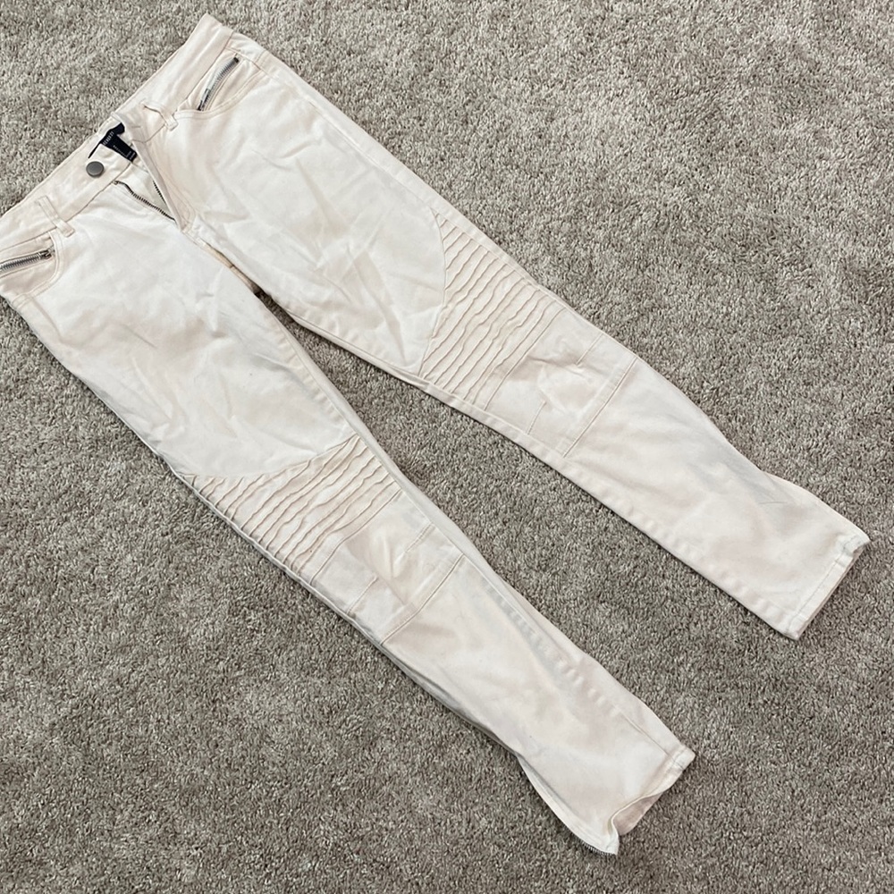 Forever 21 jeans with zippers